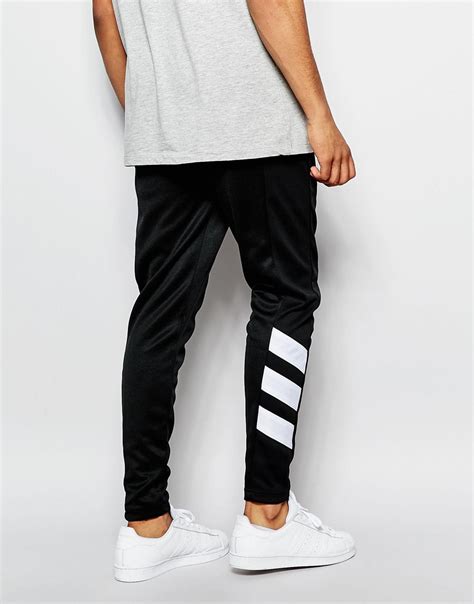 adidas joggers zwart no stripes|Adidas black joggers.